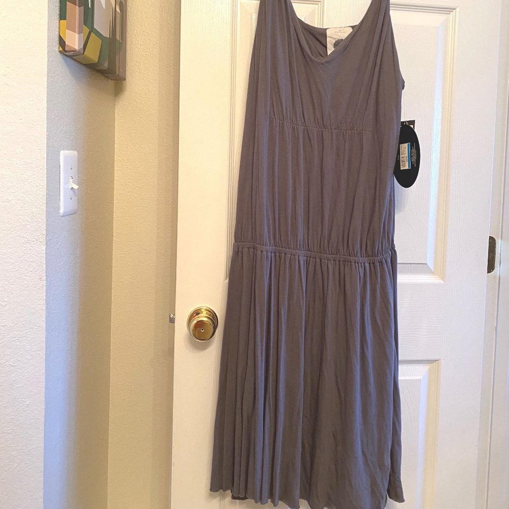 New Patrick Robinson for Target Lined Tank Dress in Granite